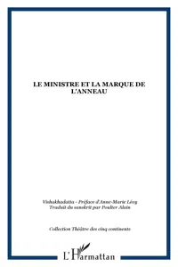 Le ministre et la marque de l'anneau_cover