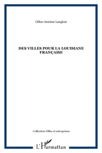 Des villes pour la Louisiane française_cover