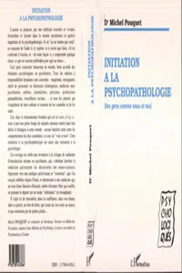 Initiation à la psychopathologie_cover