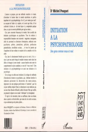 Initiation à la psychopathologie