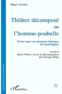 Le Théatre décomposé ou L'homme-poubelle_cover