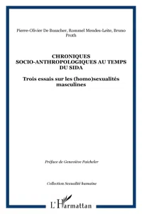 CHRONIQUES SOCIO-ANTHROPOLOGIQUES AU TEMPS DU SIDA_cover