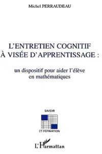 L'ENTRETIEN COGNITIF À VISÉE D'APPRENTISSAGE :_cover