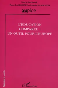 L'éducation comparée : un outils pour l'Europe_cover