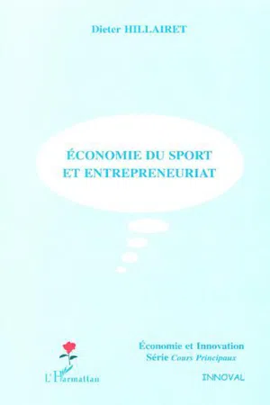 ECONOMIE DU SPORT ET ENTREPRENEURIAT