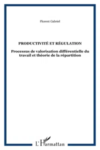 Productivité et régulation_cover