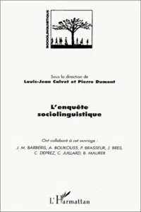 L' ENQUETE SOCIOLINGUISTIQUE_cover