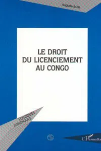 LE DROIT DU LICENCIEMENT AU CONGO_cover