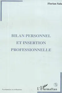 BILAN PERSONNEL ET INSERTION PROFESSIONNELLE_cover