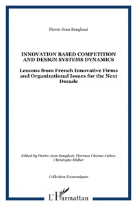 INNOVATION BASED COMPETITION AND DESIGN SYSTEMS DYNAMICS_cover