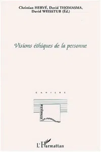 VISIONS ÉTHIQUES DE LA PERSONNE_cover