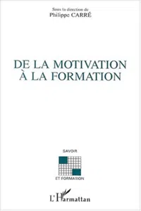 DE LA MOTIVATION À LA FORMATION_cover