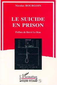 Le suicide en prison_cover