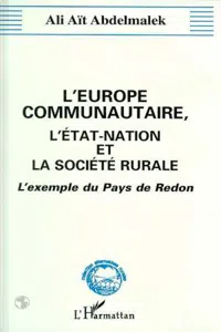 L'Europe communautaire, l'état-nation et la société rurale_cover