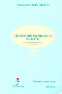 L'ÉCONOMIE INFORMELLE EN HAÏTI_cover