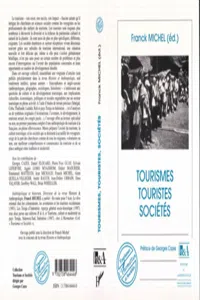 Tourismes, Touristes et Sociétés_cover