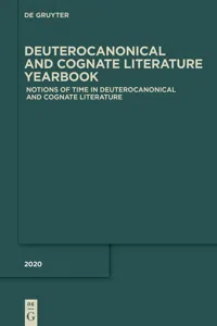 Notions of Time in Deuterocanonical and Cognate Literature_cover