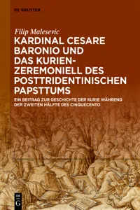 Kardinal Cesare Baronio und das Kurienzeremoniell des posttridentinischen Papsttums_cover