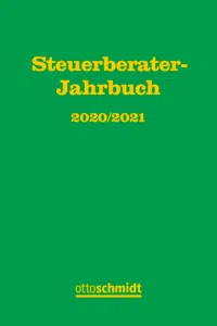 Steuerberater-Jahrbuch 2020/2021_cover