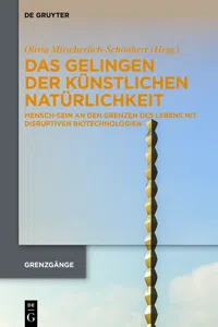 Das Gelingen der künstlichen Natürlichkeit_cover