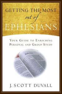 Getting the Most Out of Ephesians_cover