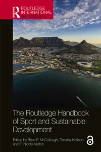 The Routledge Handbook of Sport and Sustainable Development_cover