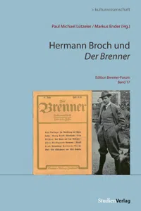 Hermann Broch und Der Brenner_cover