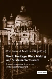 World Heritage, Place Making and Sustainable Tourism_cover