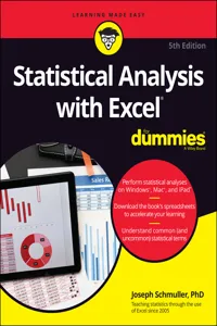 Statistical Analysis with Excel For Dummies_cover