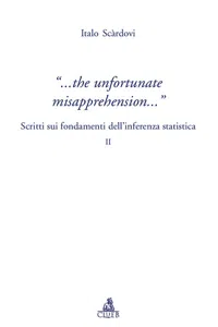 "...the unfortunate misapprehension…"_cover