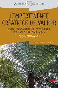 L'impertinence créatrice de valeur._cover