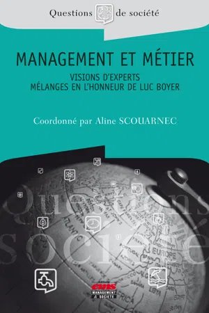 Management et métier - Visions d'experts