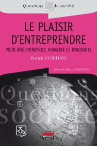 Le plaisir d'entreprendre - Pour une entreprise humaine et innovante_cover