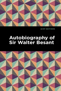 Autobiography of Sir Walter Besant_cover