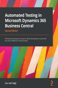 Automated Testing in Microsoft Dynamics 365 Business Central_cover