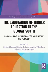 The Languaging of Higher Education in the Global South_cover