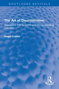 The Art of Discrimination_cover