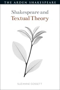Shakespeare and Textual Theory_cover