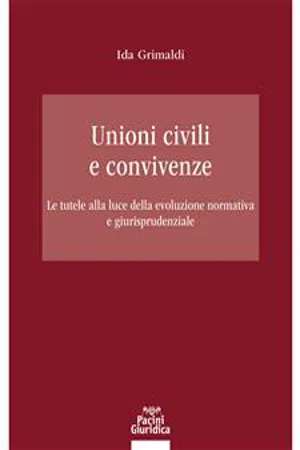 Unioni civili e convivenze