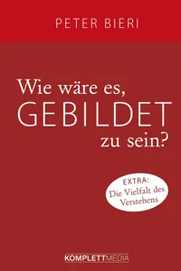 Wie wäre es, gebildet zu sein?_cover