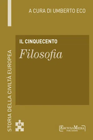 Il Cinquecento - Filosofia