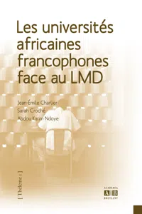 Les universités africaines francophones face au LMD_cover