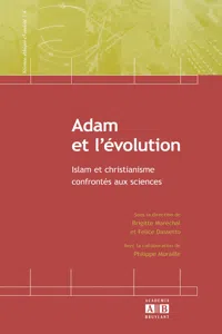 Adam et l'évolution_cover