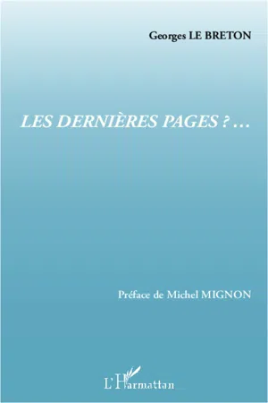 Les dernières pages