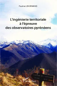 Ingénierie territoriale à l'épreuve des observatoires pyrénéens_cover