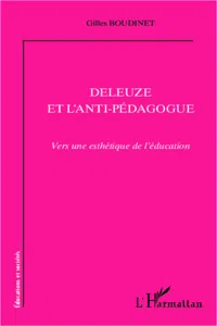 Deleuze et l'anti-pédagogue_cover