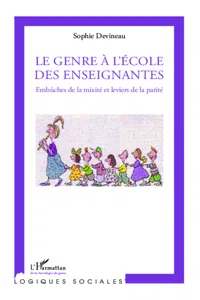 Genre à l'école des enseignantes_cover