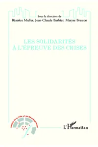 Les solidarités à l'épreuve des crises_cover