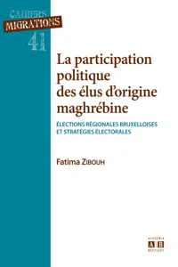 La participation politique des élus d'origine maghrébine_cover