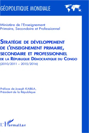 Stratégie de développement de l'enseignement primaire, secondaire et professionnel